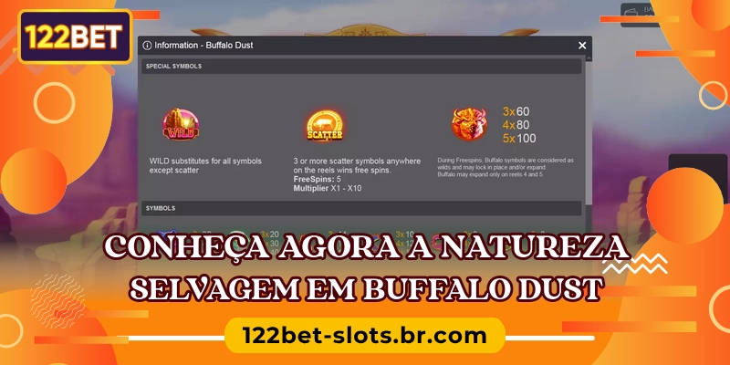 Conheça agora a natureza selvagem em Buffalo Dust