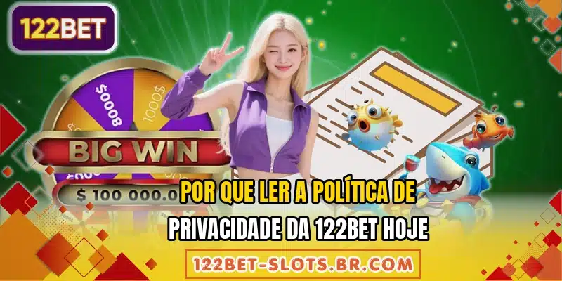 Por que ler a política de privacidade da 122BET hoje