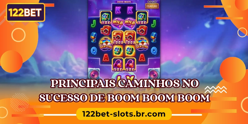 Principais caminhos no sucesso de Boom Boom Boom